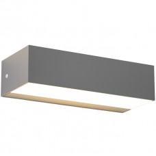 Φωτιστικό Επίτοιχο Απλίκα LED 9W 230V 600lm CCT Polycarbonate Γκρι IP65 Martin